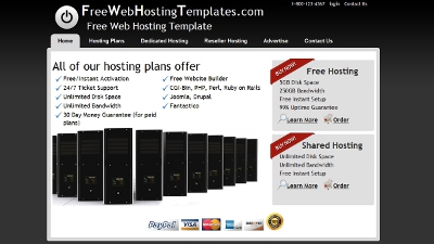 Free Web Hosting Template